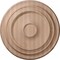 Ekena Millwork Carved Traditional Ceiling Medallion, Cherry (Fits Canopies up to 3 3/8"), 16"OD x 1 1/8"P CMW16TRCH - alternate 1